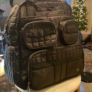 Lug Puddle Jumper Overnight/Gym Bag (Black)